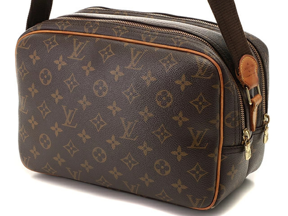 Louis Vuitton Monogram Bag Reporter Brown
